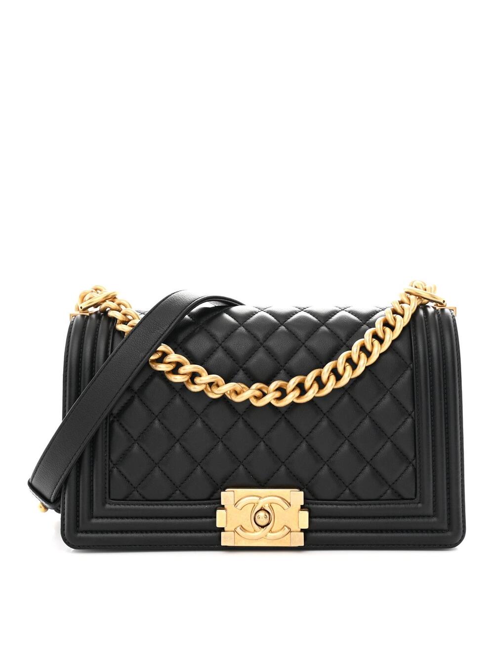 Chanel Lambskin Quilted Medium Boy Flap #343631C56B